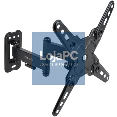 Suporte de parede Extensible/ Rotativo/ Inclinável TooQ LP1344TN-B para TV de 13-43'/ até 20kg