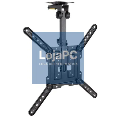 Suporte de tecto Rotativo/ Inclinável TooQ LPCE1123TSLI-B para TV de 23-55'/ até 20kg