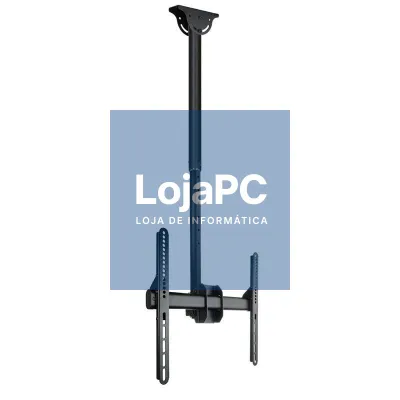 Suporte de tecto Orientable/ Inclinável/ Extensible Tooq LPCE1155TSLI-B para TV de 32-55'/ até 50kg