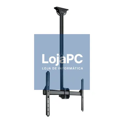 Suporte de tecto Rotativo/ Inclinável/ Nivelável TooQ LPCE1170TSLI-B para TV de 37-70'/ até 50kg