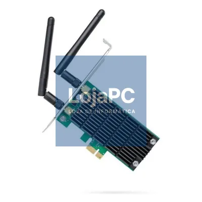 Placa de rede sem fios-PCI Express TP-Link Archer T4E/ 1200Mbps/ 2.4/5GHz