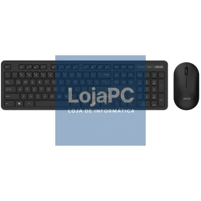 Teclado e rato Sem Fios Asus CW100/ Preto