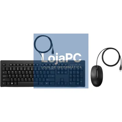 Teclado e rato HP Combo 225
