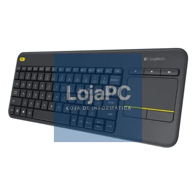 Teclado para Smart TV Logitech Wireless Touch K400 Plus
