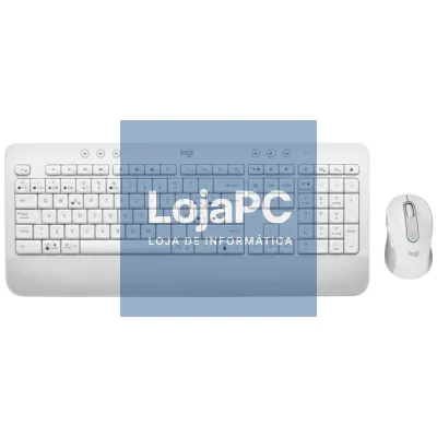 Teclado e rato Sem Fios Logitech Signature MK650 Combo For Business/ Branco