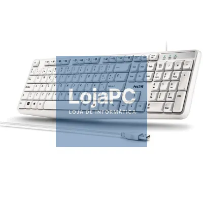 Teclado NGS Heritage HERITAGESPANISH/ Branco