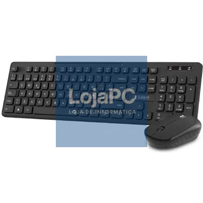 Teclado y Rato sem fios Subblim Combo Business Slim CSSW10