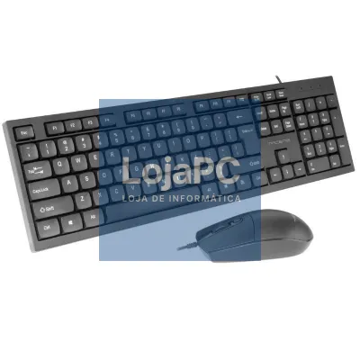 Teclado e rato Tacens ACP02/ Preto