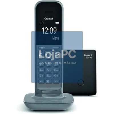 Telefone sem fios Gigaset CL390/ Cinzento