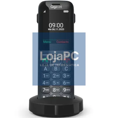 Telefone sem fios Gigaset Comfort 600 SIM/ Preto