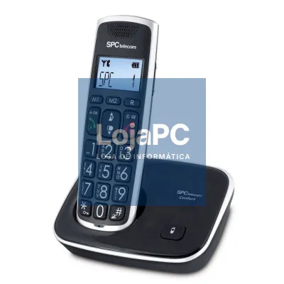 Telefone sem fios SPC Telecom 7608/ Preto