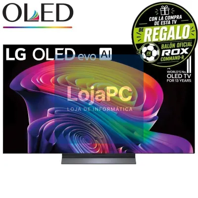 Televisor LG OLED evo AI C6 OLED65C66LB 65'/ Ultra HD 4K/ Smart TV/ WiFi