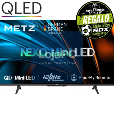 Televisor Metz QLED MiniLED 60MNH7030Z 60'/ Ultra HD 4K/ Smart TV/ WiFi