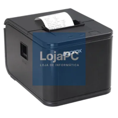 Impressora de Tickets Approx appPOS58AU/ Térmica/ Ancho papel 58mm/ USB/ Preta