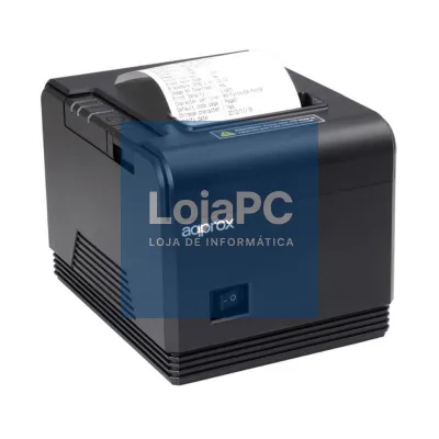 Impressora de Tickets Approx appPOS80AM/ Térmica/ Ancho papel 80mm/ USB-RS232/ Preta