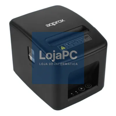Impressora de Tickets Approx appPOS80AM-USB/ Térmica/ Ancho papel 80mm/ USB-RJ11/ Preta