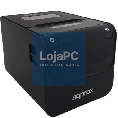 Impressora de Tickets Approx appPOS80AMUSE/ Térmica/ Ancho papel 80mm/ USB-RS232-Ethernet/ Preta