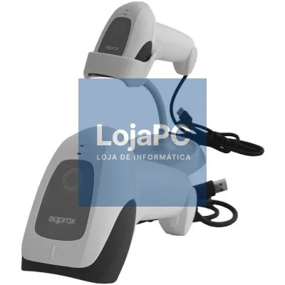 Leitor de Códigos de barras 1D Approx appLS11ASWH/ USB