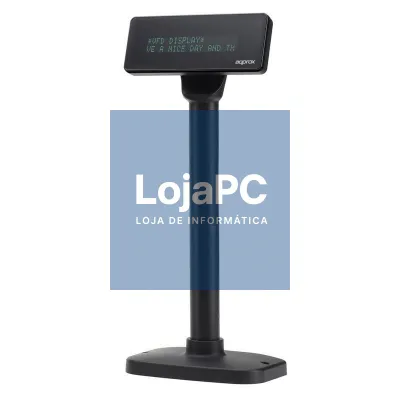 Visor TPV Approx appVFD01/ 2 líneas/ USB