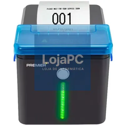 Impressora de Tickets Premier ITP-85 Beeper/ Térmica/ Ancho papel 80mm/ USB-Ethernet-WiFi/ Preta