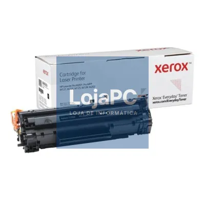 Tóner compatível Xerox 006R03650 compatível com HP CF283A/ 1500 páginas/ Preto