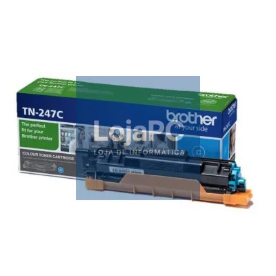 Tóner Original Brother TN-247C Alta Capacidade/ Ciano