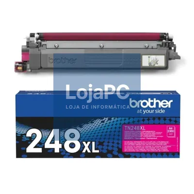 Tóner Original Brother TN248XLM Alta Capacidade/ Magenta