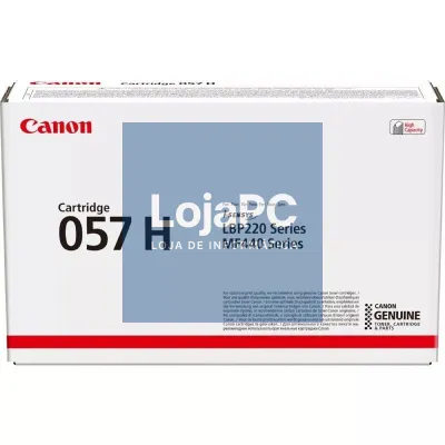 Tóner Original Canon i-SENSYS nº057H Alta Capacidade/ Preto