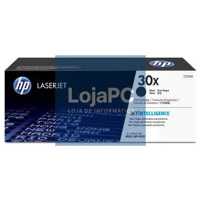Tóner Original HP nº30X XL Alta Capacidade/ Preto