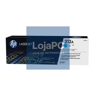 Tóner Original HP nº312A/ Ciano