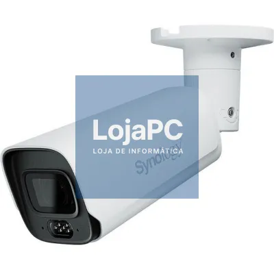 Câmara de Videovigilância Synology BC800Z/ 137º/ Visão Nocturna/ Control desde APP