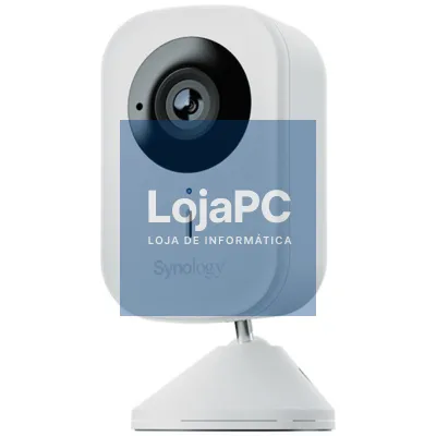 Câmara de Videovigilância Synology CC400W/ 125º/ Visão Nocturna/ Control desde APP