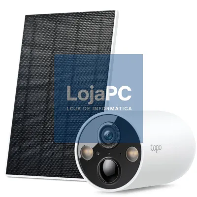 Câmara de Videovigilância TP-Link Tapo C425 KIT/ Visão Nocturna/ Control desde APP/ inclui Panel Solar