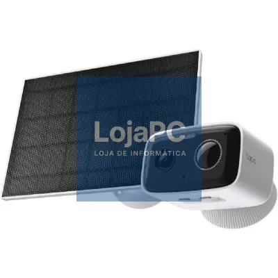 Câmara de Videovigilância TP-Link Tapo TC80 KIT/ Visão Nocturna/ Control desde APP/ inclui Panel Solar