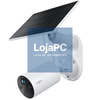 Câmara de Videovigilância TP-Link Tapo TC82 Kit/ Visão Nocturna/ Control desde APP/ inclui Panel Solar