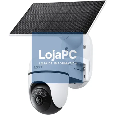 Câmara de Videovigilância TP-Link TC90 KIT/ Visão Nocturna/ Control desde APP/ inclui Panel Solar