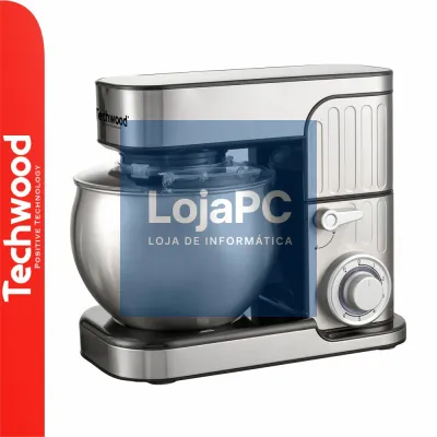 Batedeira Elétrica 1300W C/ Taça Inox 6L TECHWOOD