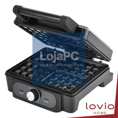 Máquina de Waffle Elétrica 1400W LOVIO