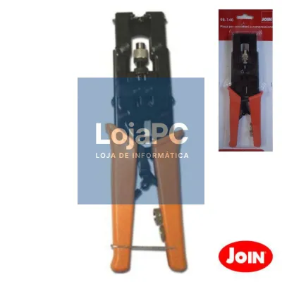 ALICATE DE CRAVAR FICHAS COMPRESSÃO "F"