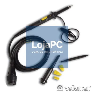 CONJUNTO PONTAS DE PROVA OSCILOSCÓPIO 60MHZ VELLEMAN