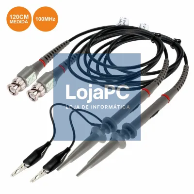 Conjunto Pontas De Prova P/ Osciloscópio 100mhz