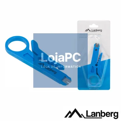 Descarnador De Cabos Universal UTP/STP Azul LANBERG