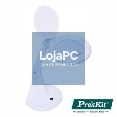 Candeeiro C/ Lupa Secretária 3/12 Dioptrias 40 LED 6W
