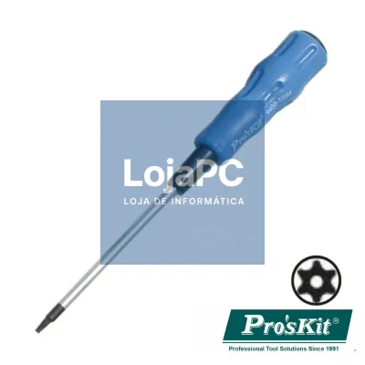 CHAVE TORX C/ FURO T09H 165MM PROSKIT