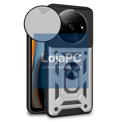 COOL Case for Xiaomi Redmi A3 Hard Ring Silver
