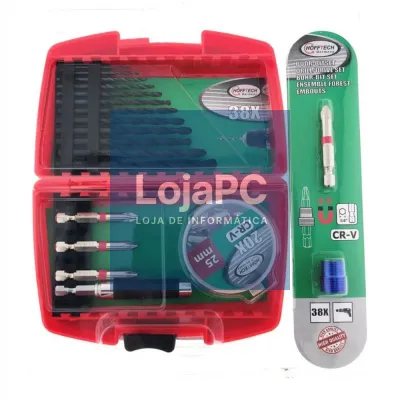 Conjunto de Brocas e Bits 38pcs
