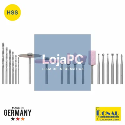 CONJUNTO 6 BROCAS HSS 1 DISCO Ø22MM 5 BROCAS ESMORIL DONAU