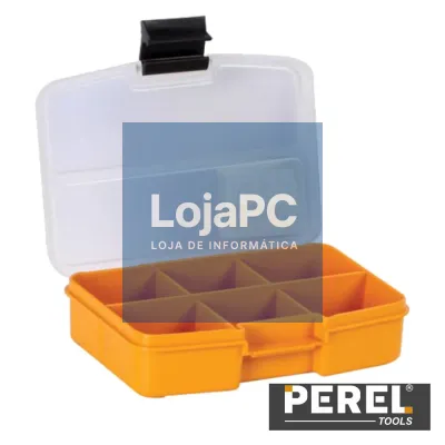 CAIXA ORGANIZADORA C/ 6 COMPARTIMENTOS FIXOS PEREL