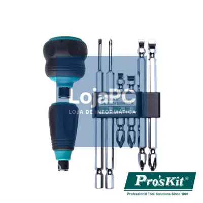 Conjunto de 10 Chaves 3em1 C/ Roquete PROSKIT