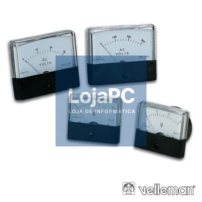 VOLTÍMETRO DE PAINEL 15V DC VELLEMAN